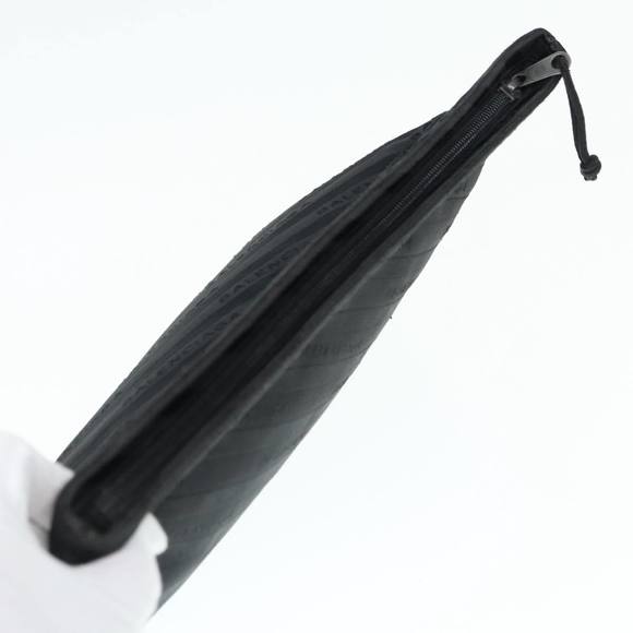 BALENCIAGA Explorer Clutch Bag Canvas Black 459745 Auth yk14342 - Picture 5 of 16